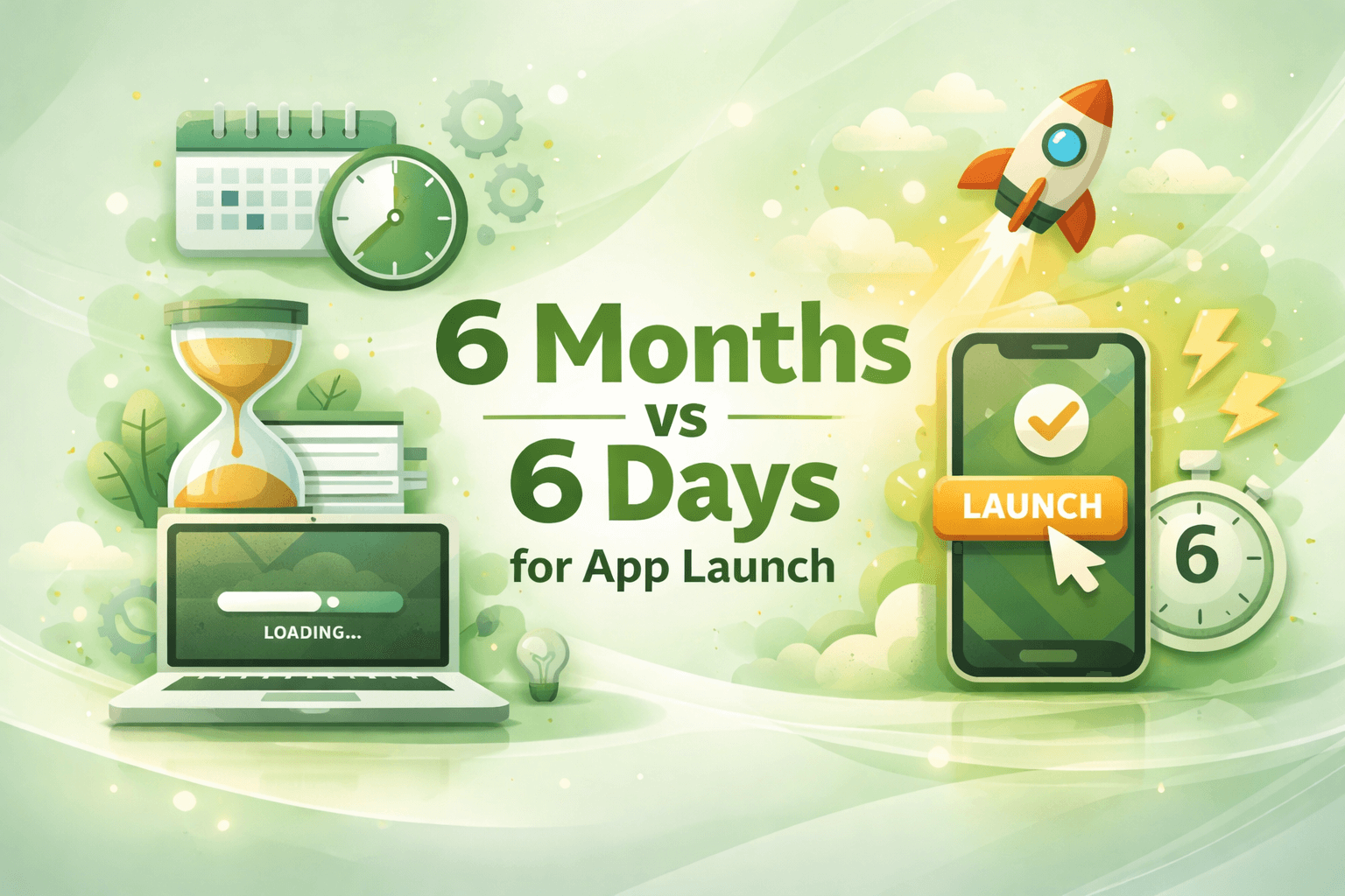 6 Months vs 6 Days for App Launch