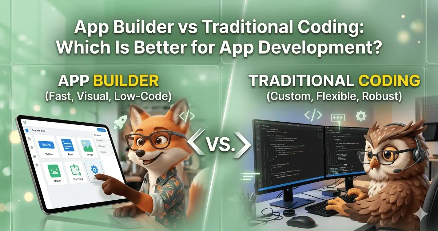 App Builder vs Traditional Coding: Which Is Better for App Development in 2026?