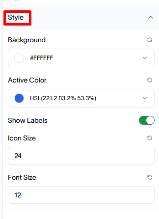 How to create bottom navigation