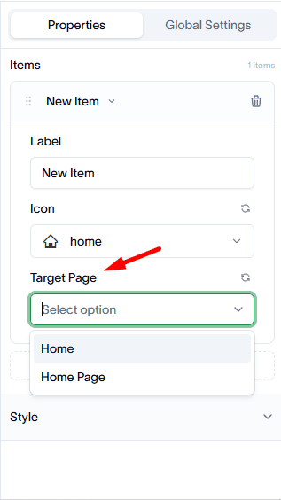 How to create bottom navigation