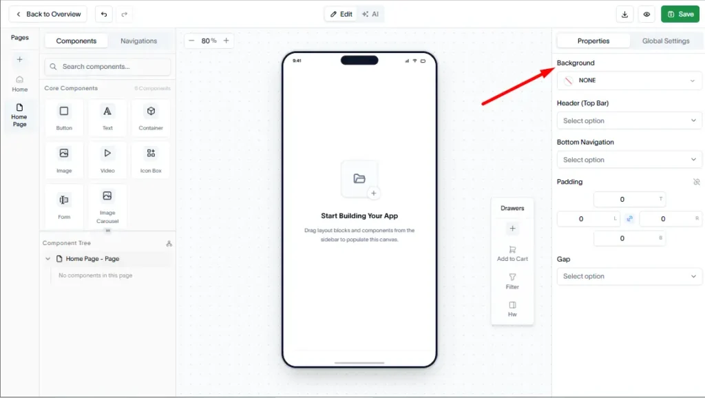 How to create a page?